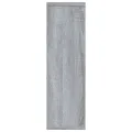 Étagère murale Sonoma gris 85x16x52,5 cm Bois d'ingénierie