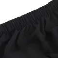 Housse extensible de canapé Noir Jersey de polyester