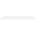 Étagères murales flottantes 4 pcs blanc 90x23,5x3,8 cm MDF