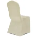 Housses élastiques de chaise Crème 24 pcs