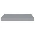 Étagères murales flottantes 4 pcs gris 50x23x3,8 cm MDF