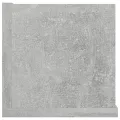 Étagère murale à CD Gris béton 100x18x18 cm Bois d'ingénierie