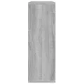 Étagère murale Sonoma gris 104x20x58,5 cm Bois d'ingénierie