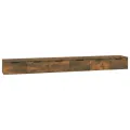 Armoires murales 2pcs Chêne fumé 102x30x20 cm Bois d'ingénierie