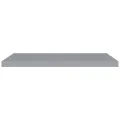 Étagère murale flottante gris 90x23,5x3,8 cm MDF