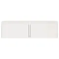 Armoires murales 2 pcs Blanc 60x30x35 cm Bois de pin massif