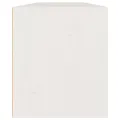 Armoires murales 2 pcs Blanc 60x30x35 cm Bois de pin massif
