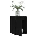 Armoires murales Noir 30x30x40 cm Bois de pin massif