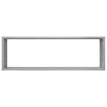 Étagères murales cubiques 4 pcs Sonoma gris 80x15x26,5 cm