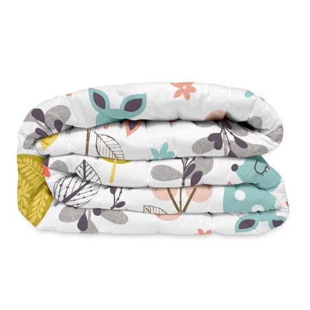 Bedspread (quilt) HappyFriday Moshi Moshi Multicolour 100 x 130 cm Dee