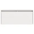 Armoire murale Blanc 80x30x35 cm Bois de pin massif