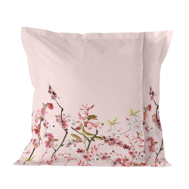 Funda de almohada HappyFriday Chinoiserie rose Multicolor 60 x 60 cm