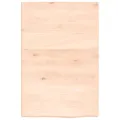 Étagère murale 40x60x2 cm bois de chêne massif non traité