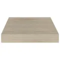 Étagères murales flottantes 4 pcs chêne 23x23,5x3,8 cm MDF