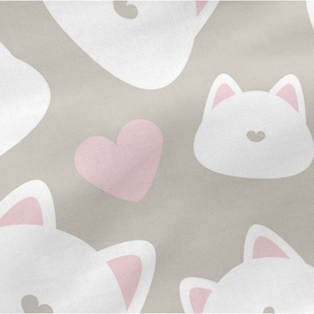 Federa HappyFriday Happynois Kitty Multicolore 50 x 75 cm