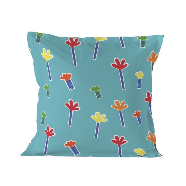 Kussensloop HappyFriday Moshi Moshi Funnysaurus Multicolour 80 x 80 cm