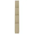 Étagère murale cube Chêne sonoma 90x15x119 cm Bois d’ingénierie