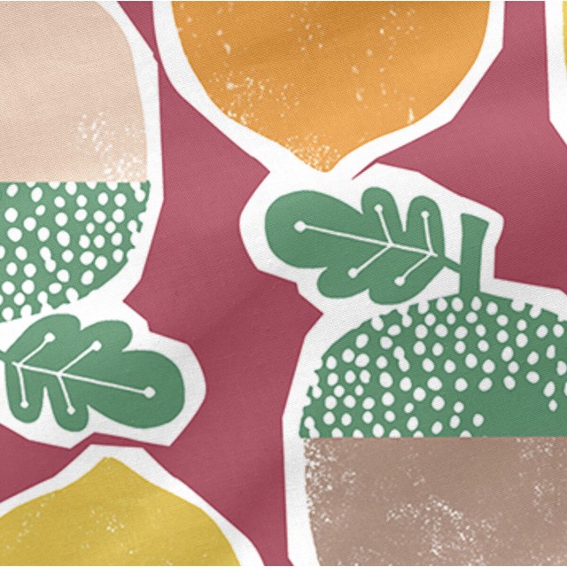 Taie d'oreiller HappyFriday Moshi Moshi Harvestwood Multicouleur 80 x