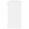 Étagères cube murales 2 pcs Blanc 30x15x30 cm