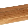 Ensemble d'étagères murales cube 3 pcs Bois d'acacia solide