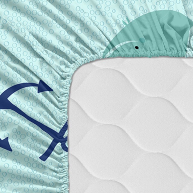 Spannbetttuch HappyFriday MOSHI MOSHI Bunt Einzelmatratze 28 x 2 x 38