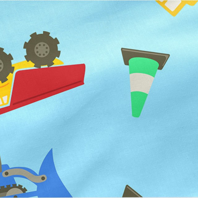 Sábana Bajera Ajustable HappyFriday MR FOX Multicolor Cuna de Bebé 1