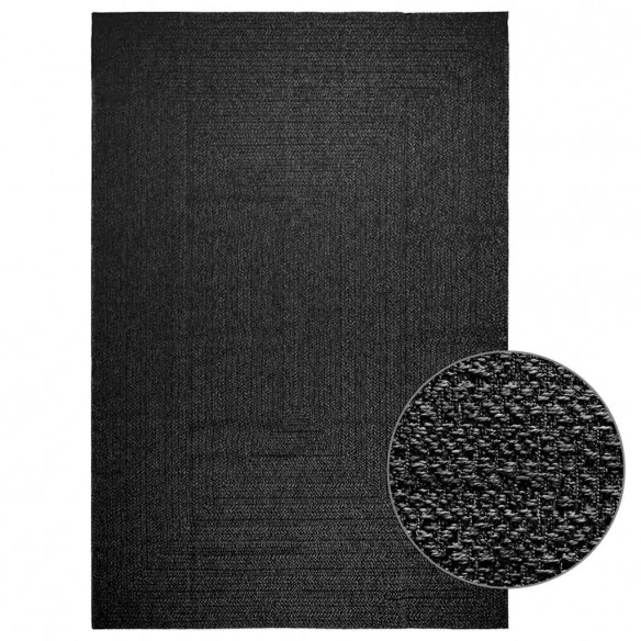 Tapis ZIZUR 240x340 cm aspect de jute intérieur extérieur