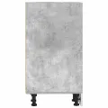 Armoire de plancher gris béton 30x44,5x81,5cm bois d’ingénierie