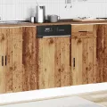 Panneau de lave-vaisselle Porto vieux bois 45x1,5x67 cm