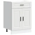 Armoire de cuisine Porto blanc bois d'ingénierie