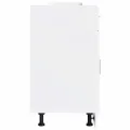 Armoire de cuisine Porto blanc bois d'ingénierie