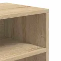 Bibliothèque chêne sonoma 60x30x71,5 cm bois d'ingénierie