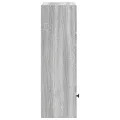 Bibliothèque sonoma gris 31x24x77 cm bois d'ingénierie