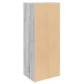 Bibliothèque sonoma gris 31x24x77 cm bois d'ingénierie