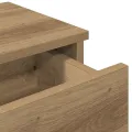 Étagère murale avec tiroirs chêne artisanal bois d'ingénierie