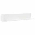 Étagères murales 2 pcs blanc 100x16,5x16,5 cm bois d'ingénierie