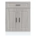 Armoire de cuisine Porto sonoma gris bois d'ingénierie