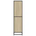 Bibliothèque chêne sonoma 40x35x139 cm bois d'ingénierie