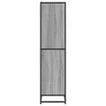 Bibliothèque sonoma gris 40x35x139 cm bois d'ingénierie