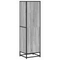 Bibliothèque sonoma gris 40x35x139 cm bois d'ingénierie