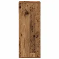 Bibliothèque vieux bois 34x31x80 cm bois d'ingénierie