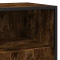 Buffet chêne fumé 68x35x76 cm bois d'ingénierie