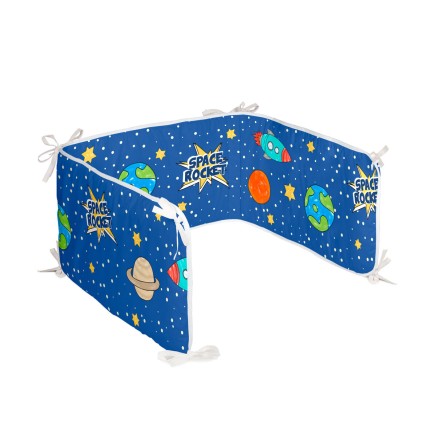 Protection du berceau HappyFriday Mr Fox Space rocket Multicouleur 210