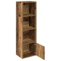 Bibliothèque vieux bois 31x24x102 cm bois d'ingénierie