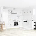 Ensemble d'armoires de cuisine 14 pcs Kalmar bois d'ingénierie