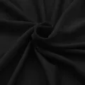 Housses extensibles pour table 2 pièces 120 x 60,5 x 74 cm Noir