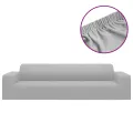 Housse extensible de canapé 4 places Gris Jersey de polyester