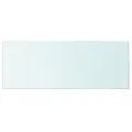 Panneau pour étagère Verre transparent 60 x 25 cm