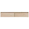 Armoires murales 2 pcs 100x30x35 cm Bois de pin massif
