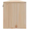 Armoires murales 2 pcs 100x30x35 cm Bois de pin massif